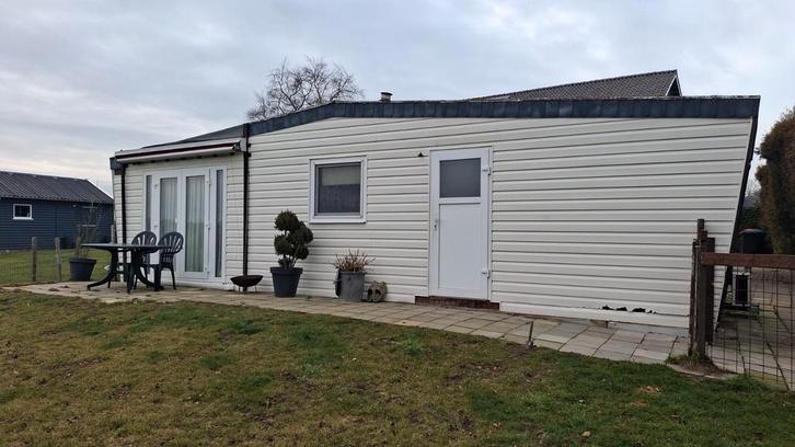 Te koop chalet/ stacaravan., Caravans en Kamperen, Stacaravans, Ophalen