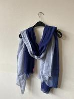 Blauwe Fading color sjaal van Kyra, Kleding | Dames, Mutsen, Sjaals en Handschoenen, Maat 38/40 (M), Ophalen of Verzenden, Zo goed als nieuw