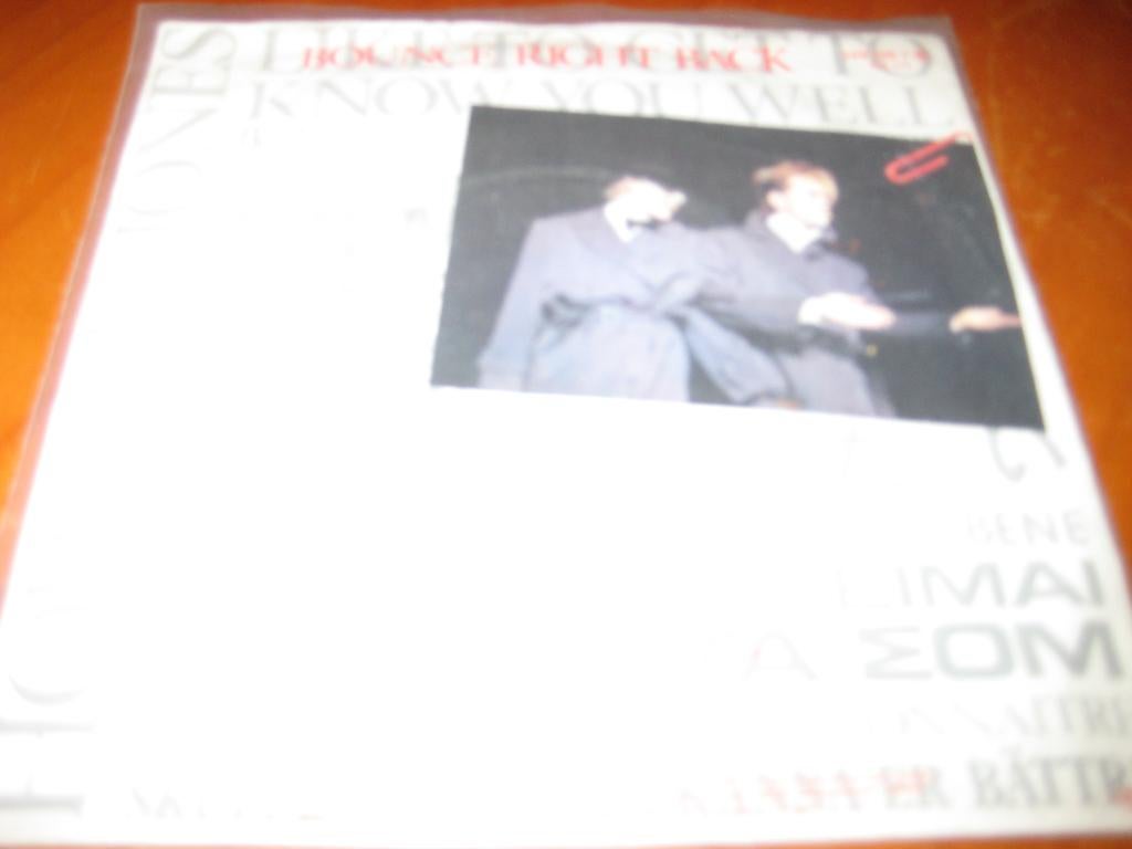 Howard Jones: Bounge right back, Ophalen of Verzenden, Zo goed als nieuw, Pop, Single