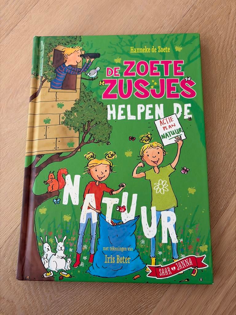 De Zoete Zusjes helpen de natuur - Hanneke de Zoete, Ophalen of Verzenden, Zo goed als nieuw, Fictie algemeen