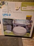 Digitale TV Antenne UFO-2 & Triax Satellietschotel 80cm, Audio, Tv en Foto, Schotelantennes, Ophalen, Nieuw, (Schotel)antenne