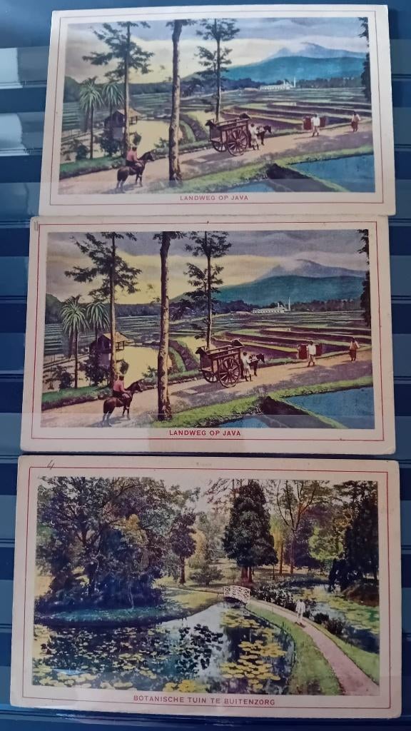 Postkaarten / ansichtkaarten Nederlands Indie KPM, Verzamelen, Verzenden, Voor 1920, Ongelopen, Zuid-Holland