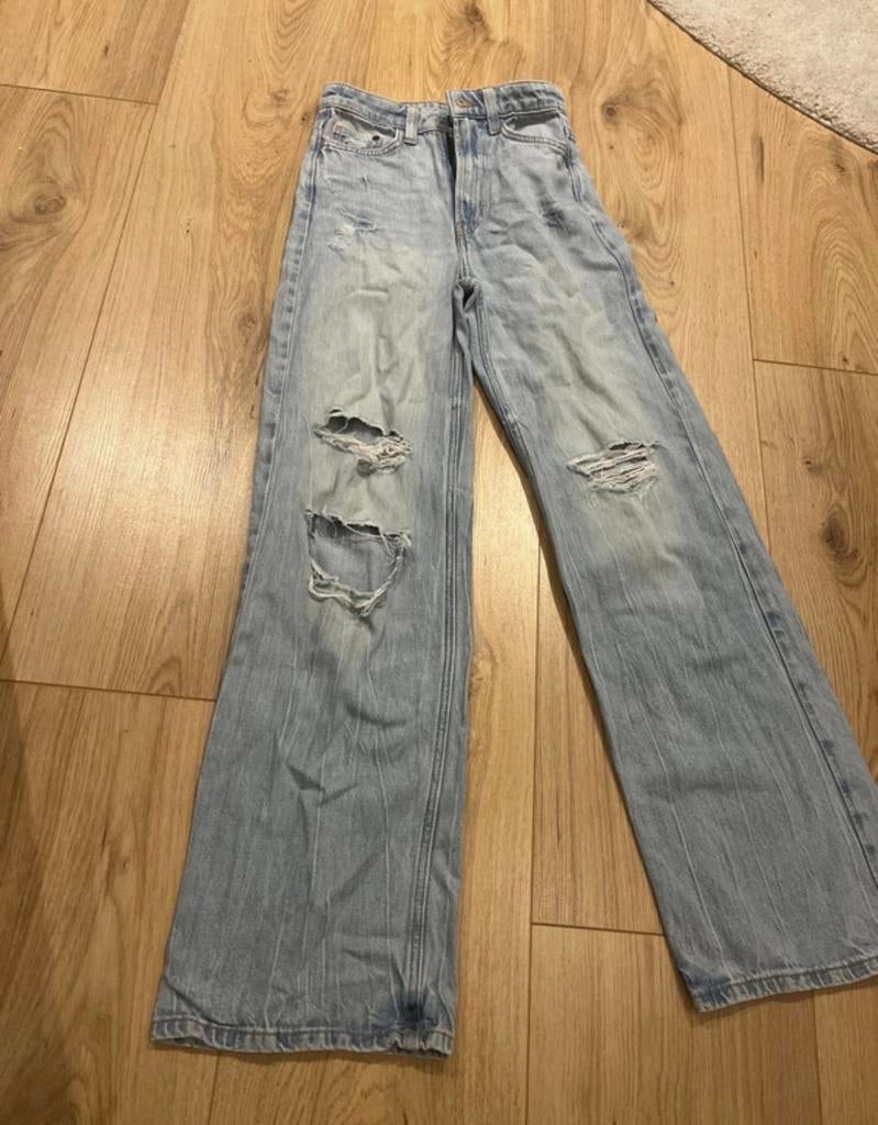 Spijkerbroek, Kleding | Dames, Spijkerbroeken en Jeans, Ophalen of Verzenden, Zo goed als nieuw, Blauw, W27 (confectie 34) of kleiner