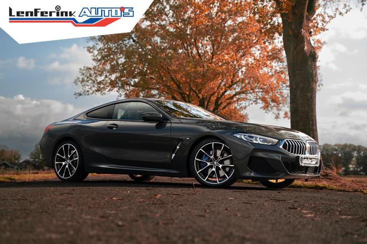 BMW 8-Serie 840d Coupe X-Drive M Sport Led Laser light Soft, Auto's, BMW, Bedrijf, Te koop, 8-Serie, 360° camera, 4x4, ABS, Adaptieve lichten