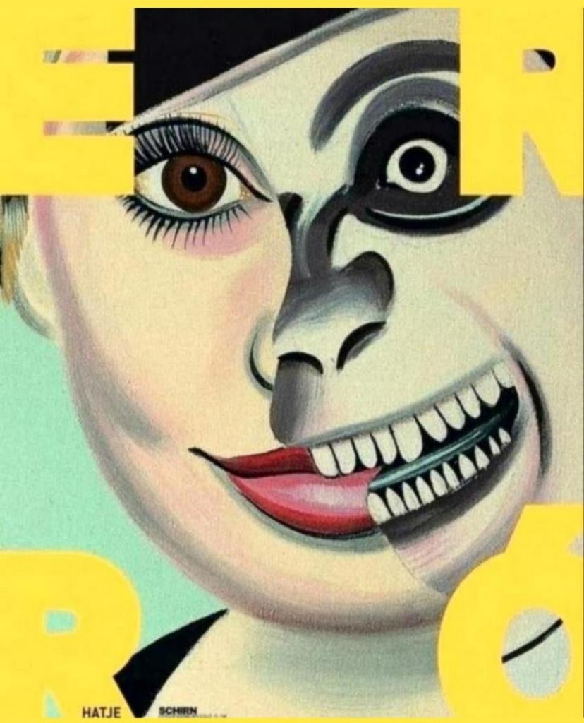 ERRÓ Collage Popart., Boeken, Kunst en Cultuur | Beeldend, Zo goed als nieuw, Verzenden