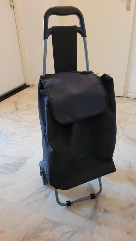 Boodschappenwagentje zwart. 37,5 l inhoud, Ophalen of Verzenden, Zwart, 30 cm of meer