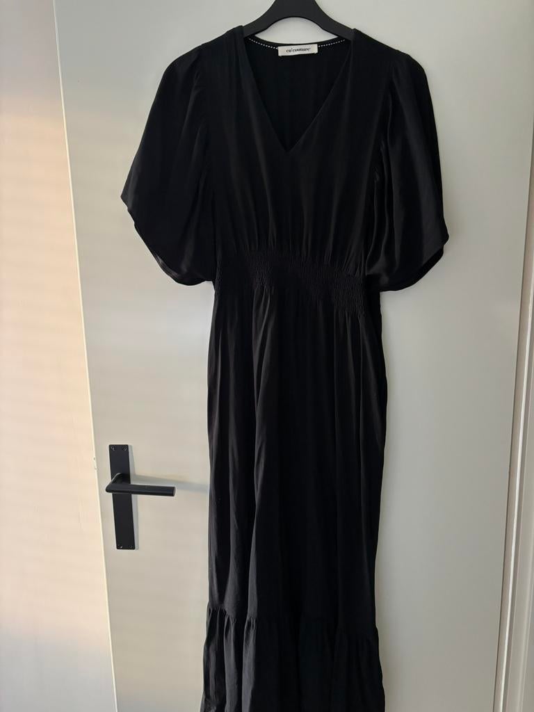 Zwarte lange jurk Co Couture, Maat 38/40 (M), Zwart, Ophalen of Verzenden, Gedragen