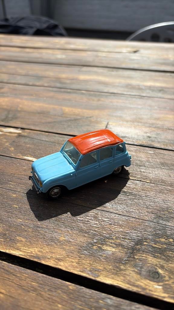 Norev renault 4L no 53, Ophalen of Verzenden, Zo goed als nieuw, Auto