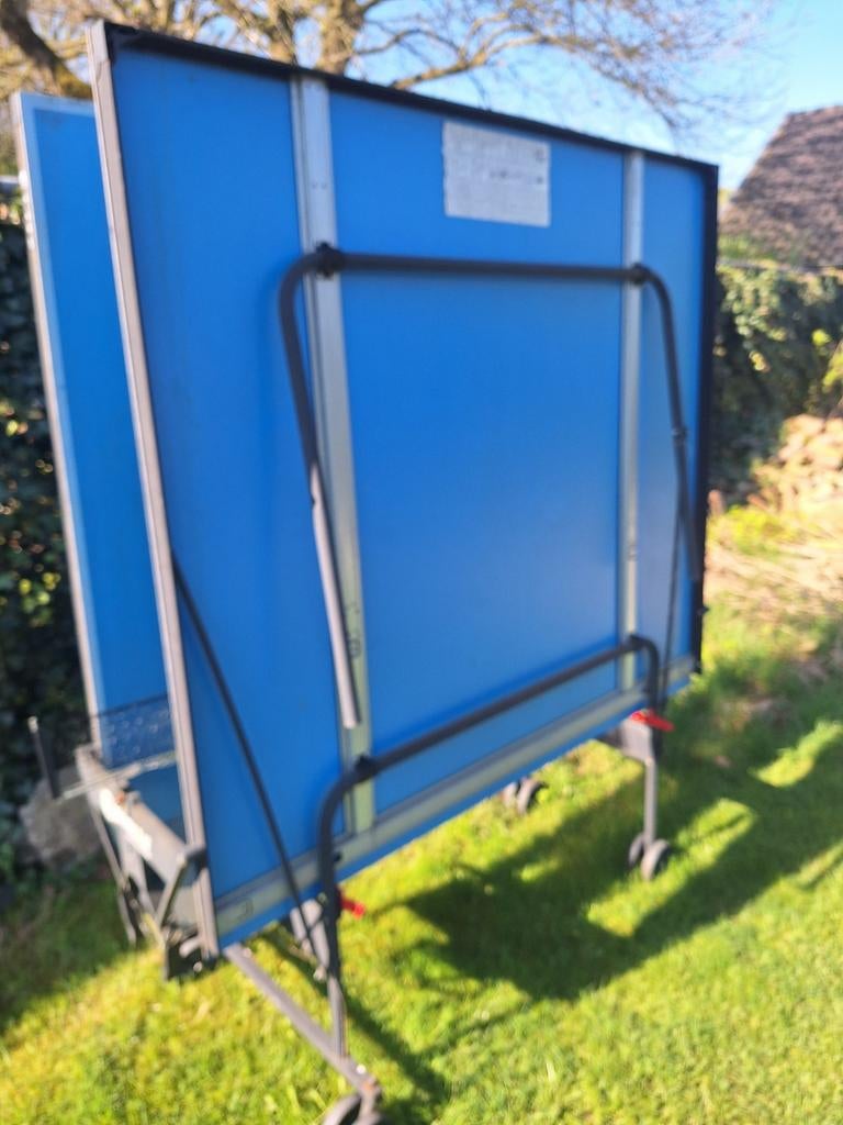 Sponeta Outdoor Tafeltennistafel - Inklapbaar & Verrijdbaar, Sport en Fitness, Tafeltennis, Ophalen, Gebruikt, Tafel Outdoor, Verrijdbaar