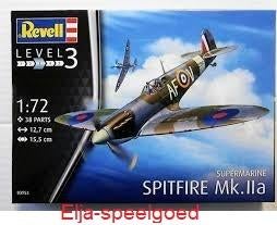 Revell SPITFIRE MK IIa 3953 1:72 modelbouw vliegtuig, 1:72 tot 1:144, Revell, Nieuw, Ophalen of Verzenden