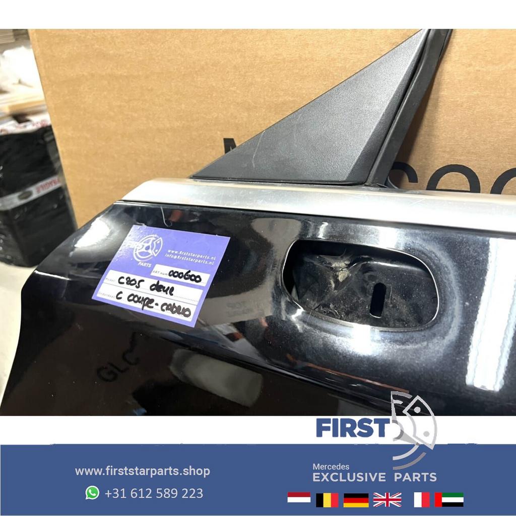 C205 A205 COMPLEET PORTIER W205 C Klasse Cabrio Coupé DEUR L, Gebruikt, -, Deur, Voor