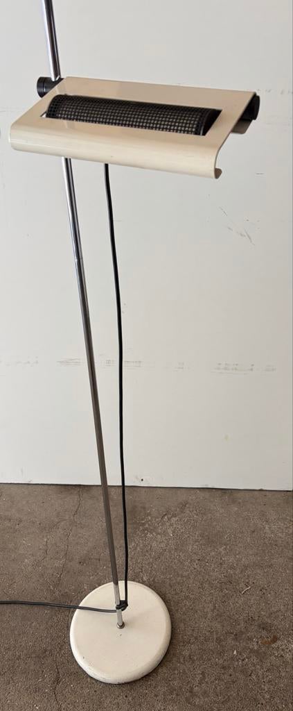 Vintage Brendel jaren '80 vloerlamp met voetdimmer, Huis en Inrichting, Lampen | Vloerlampen, Ophalen of Verzenden, Zo goed als nieuw