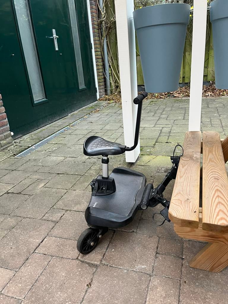 Bumprider meerijdplankje met zitje - Universeel, Kinderen en Baby's, Ophalen, Gebruikt