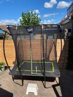 Salta trampoline zwart 214x153, Ophalen, Gebruikt