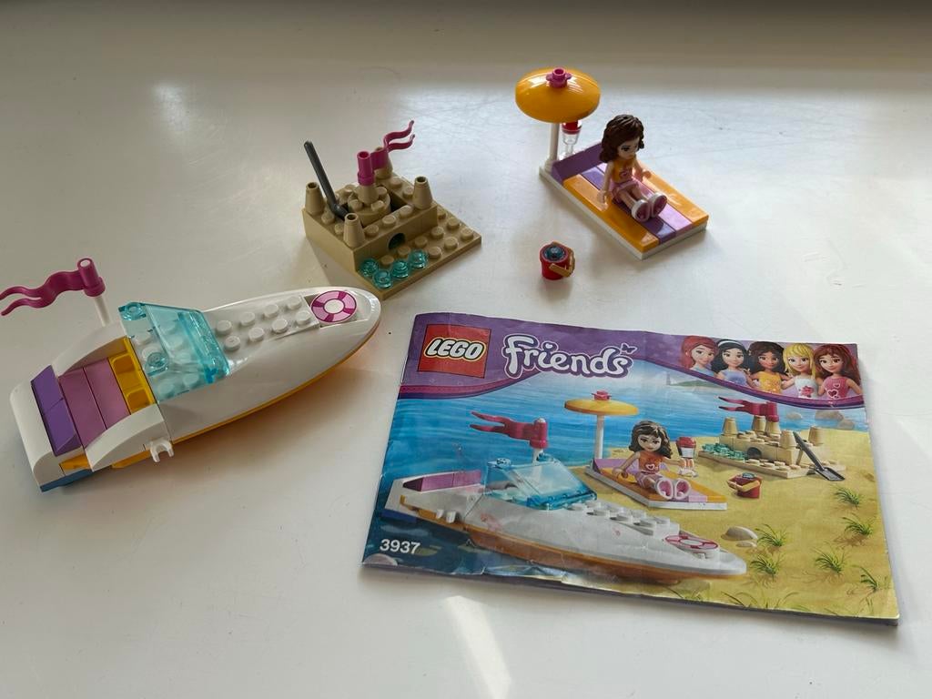 Lego Friends 3937 - Bootplezier!, Ophalen of Verzenden, Zo goed als nieuw, Complete set, Lego