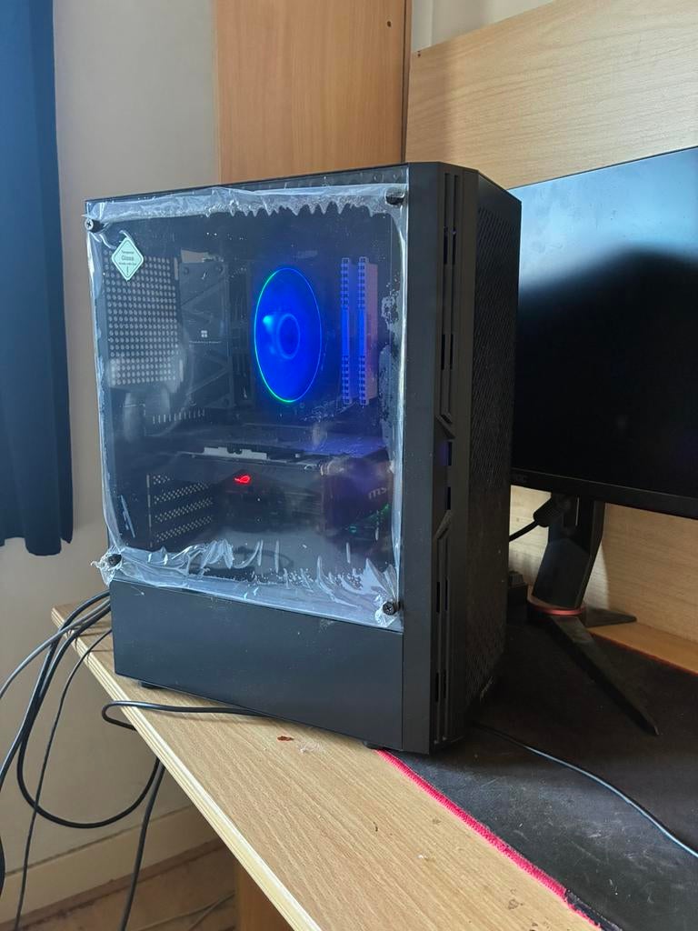 Gaming PC Ryzen 5 5600X / RX 570 / 16GB RAM / SSD + HDD, Ophalen of Verzenden, Gaming, 3 tot 4 Ghz, SSD