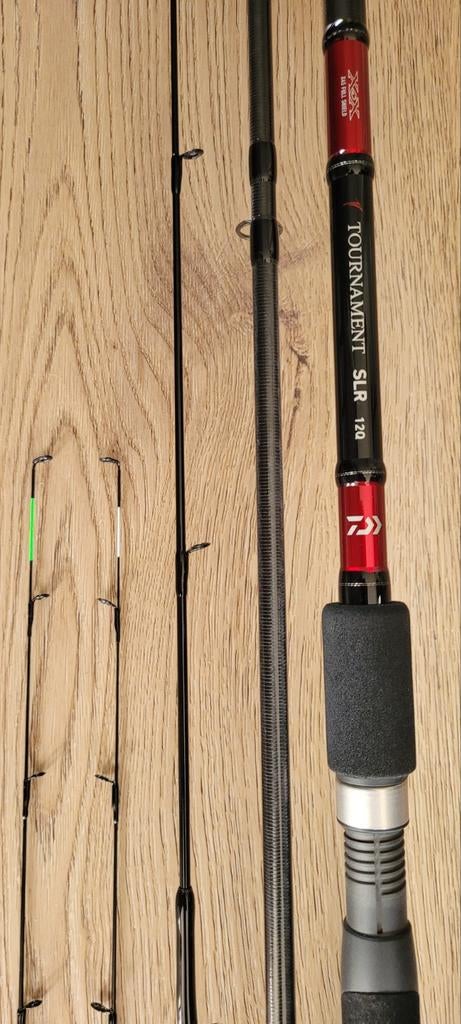 Te koop een nieuwe Daiwa tournament slr12ft 3 delig feeder, Ophalen, Nieuw, Molen