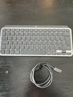 Logitech MX Keys Mini Toetsenbord - Zo goed als nieuw, Ophalen, Multimediatoetsen, Zo goed als nieuw, Draadloos