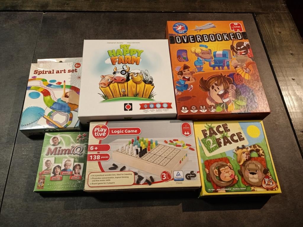 kinderspelletjes, Hobby en Vrije tijd, Gezelschapsspellen | Bordspellen, Ophalen of Verzenden