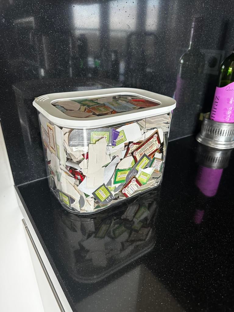 Douwe Egberts punten (7357), Ophalen of Verzenden, Koffie of Thee, Zegels, Bonnen of Punten