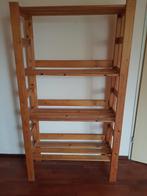 Houten stelling kast, Ophalen