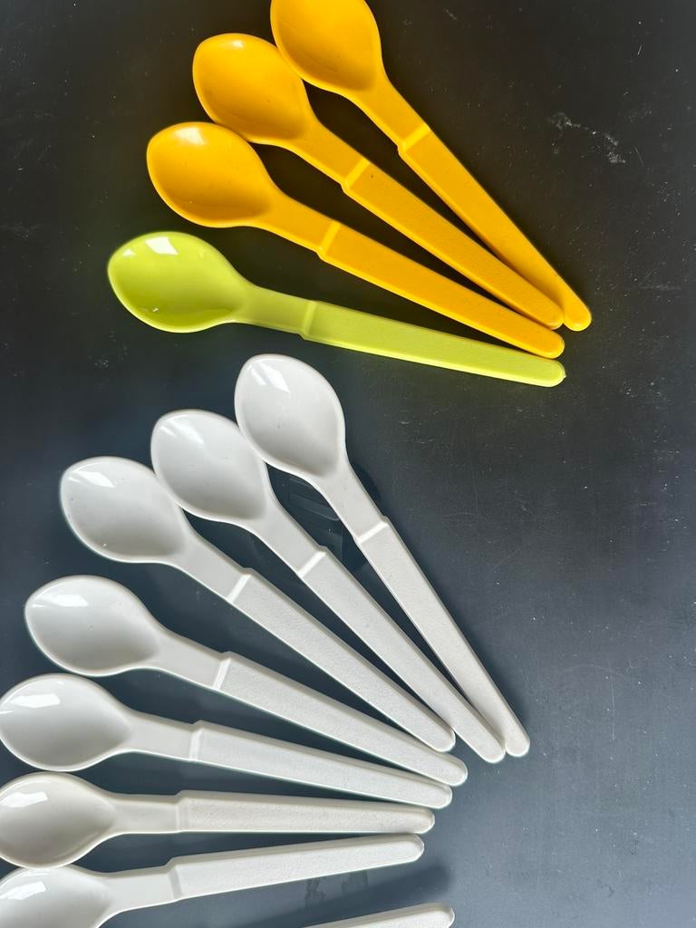Tupperware hangaan lepeltjes, Ophalen of Verzenden, Zo goed als nieuw, Groen, Overige typen