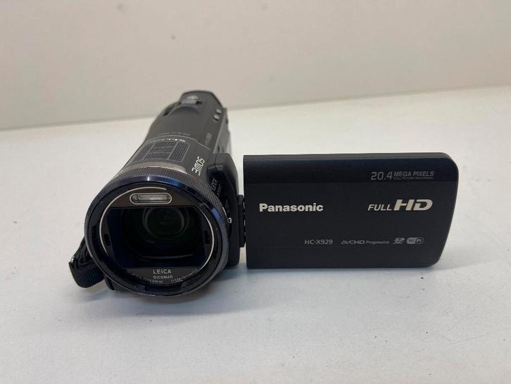 Panasonic HC-X929 Full HD Camcorder met Wifi, Audio, Tv en Foto, Videocamera's Digitaal, Zo goed als nieuw, Camera, Geheugenkaart