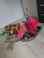 Playmobil piratenschip en schateiland, Ophalen, Zo goed als nieuw, Complete set