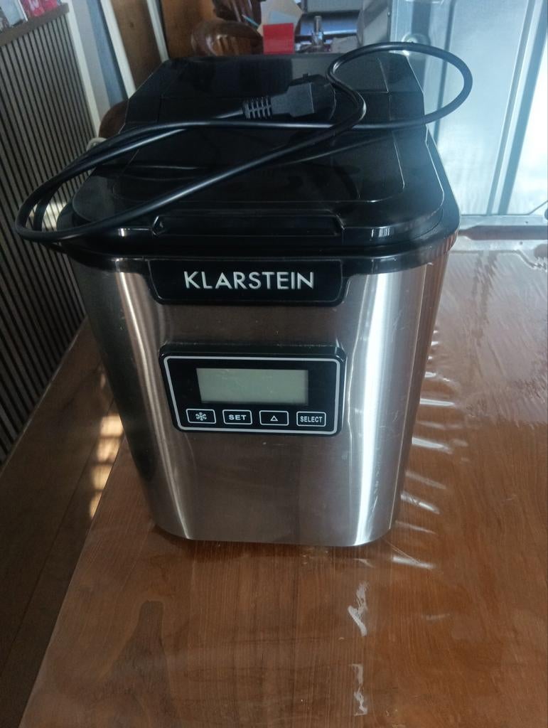 Klarstein ijssblokjesmachine, Witgoed en Apparatuur, IJsmachines, Ophalen of Verzenden