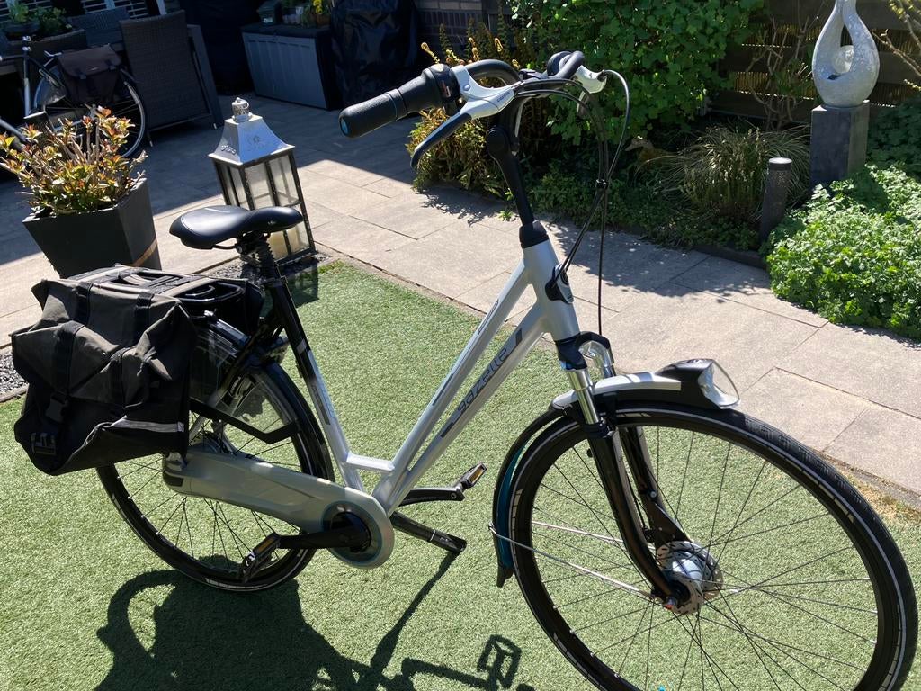 Gazelle eclipse comfort, Fietsen en Brommers, Fietsen | Dames | Damesfietsen, Ophalen, 53 tot 56 cm, Versnellingen, Zo goed als nieuw