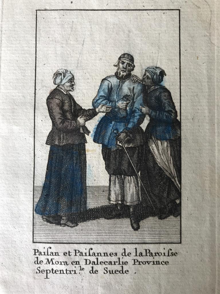 Picart ! Oude gravure kledendracht 18e eeuw - P0424, Antiek en Kunst, Ophalen of Verzenden, Ets, 1700 - 1799