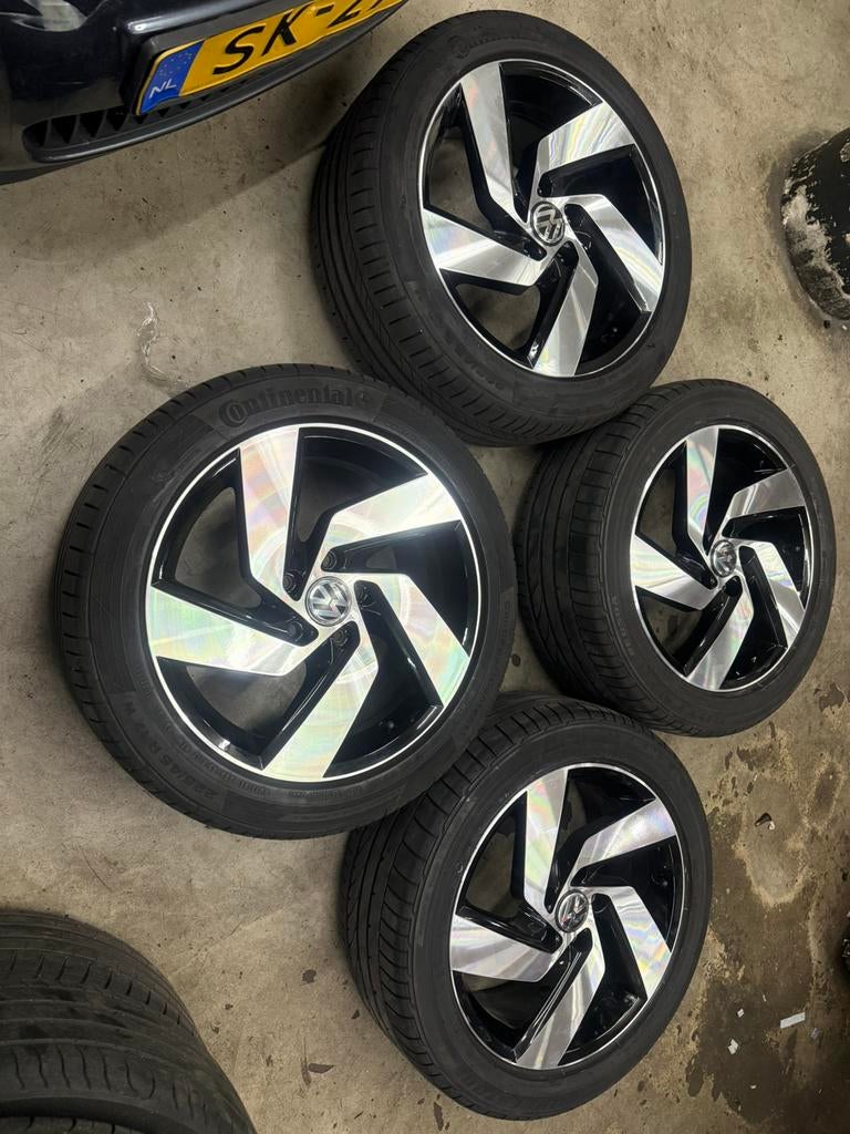 Volkswagen golf 17 inch richmond velgen touran caddy passat, Gebruikt, Banden en Velgen, 17 inch, Ophalen of Verzenden