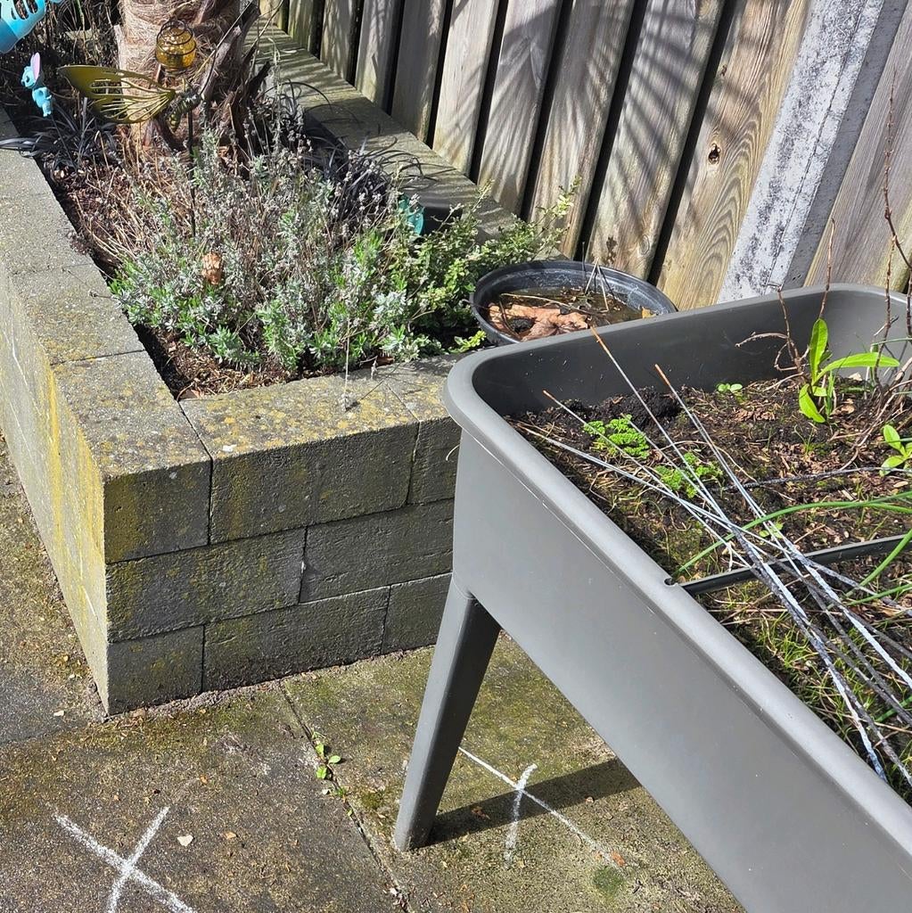 Gratis ophalen - stapelblokken tuinbak, Ophalen, Minder dan 30 cm