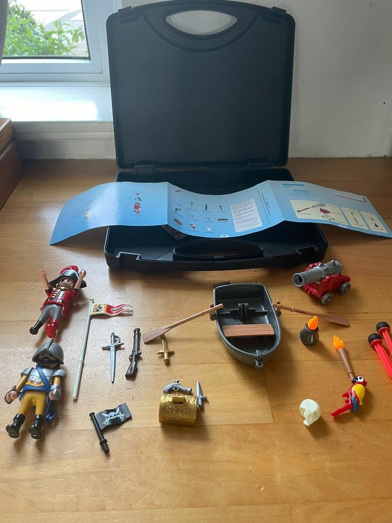 Playmobil 5894 Piratenset compleet, Ophalen of Verzenden, Zo goed als nieuw