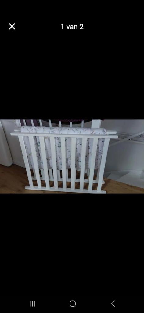 Baby box wit vierkant inclusief kleed verstelbaar, Kinderen en Baby's, Ophalen, Gebruikt, Vierkant, In hoogte verstelbaar