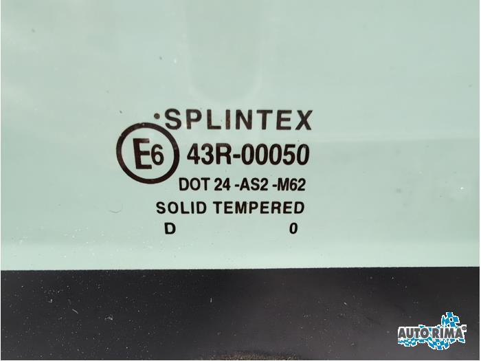 Ruit achter van een Peugeot 107, Gebruikt, -, -, Ophalen of Verzenden