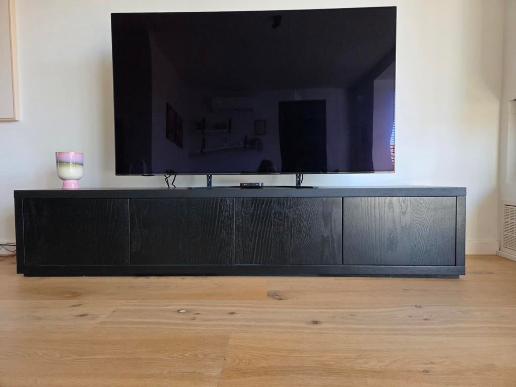 Tv meubel Goossens Barcelona 210 cm, Huis en Inrichting, Ophalen, Gebruikt, 200 cm of meer, Minder dan 100 cm