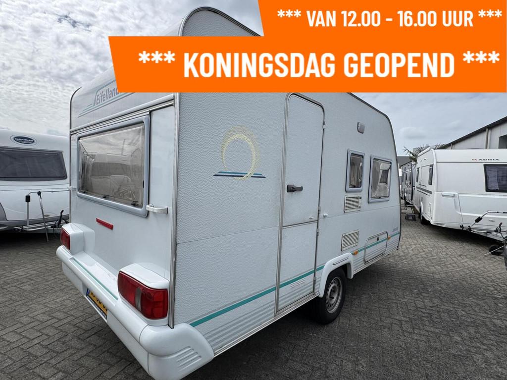 Eifelland E400 HOLIDAY SPECIAL- KONINGSDAG GEOPEND 12-16 UUR, Serviceluik, Bedrijf, 750 - 1000 kg, Eifelland