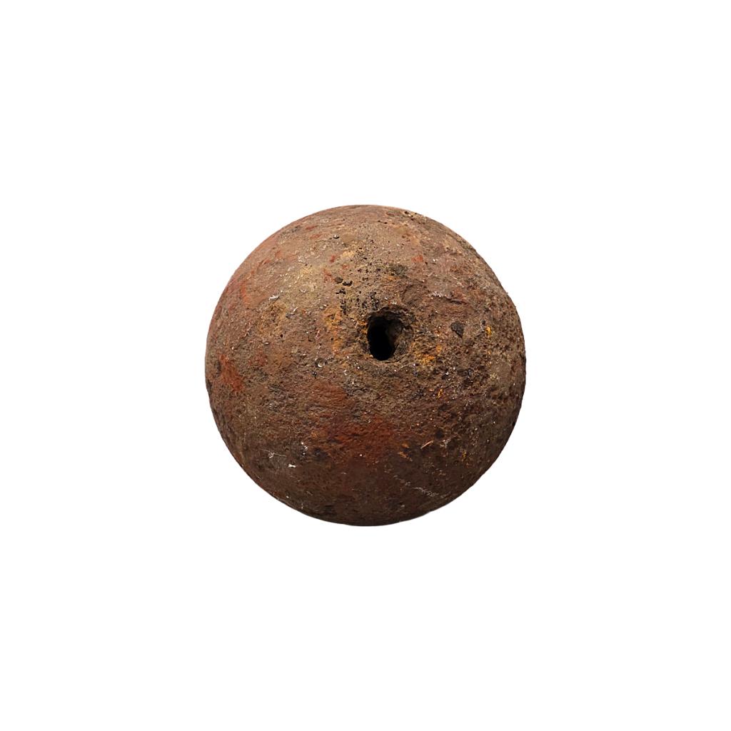Antiek Frans holle kanonskogel 60-80 pounder, begin 19e eeuw, Verzamelen, Militaria | Algemeen, Ophalen, Landmacht, Overige gebieden