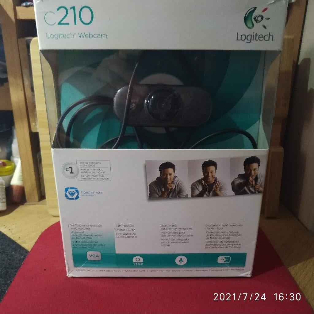 Logitech Webcam C210, Computers en Software, Webcams, Nieuw, Bedraad, Windows, Ophalen of Verzenden