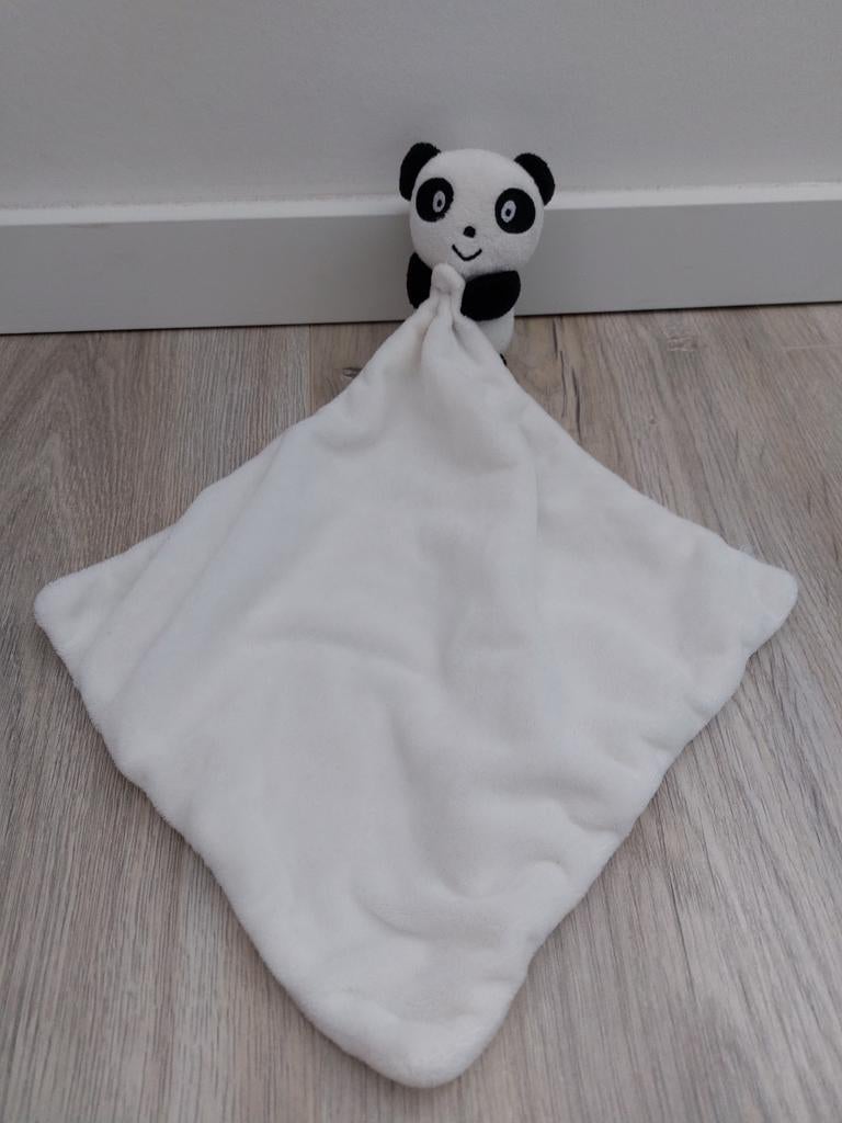 Knuffel knuffeldoekje Zeeman panda pandabeer L1232, Kinderen en Baby's, Speelgoed | Knuffels en Pluche, Ophalen of Verzenden, Zo goed als nieuw