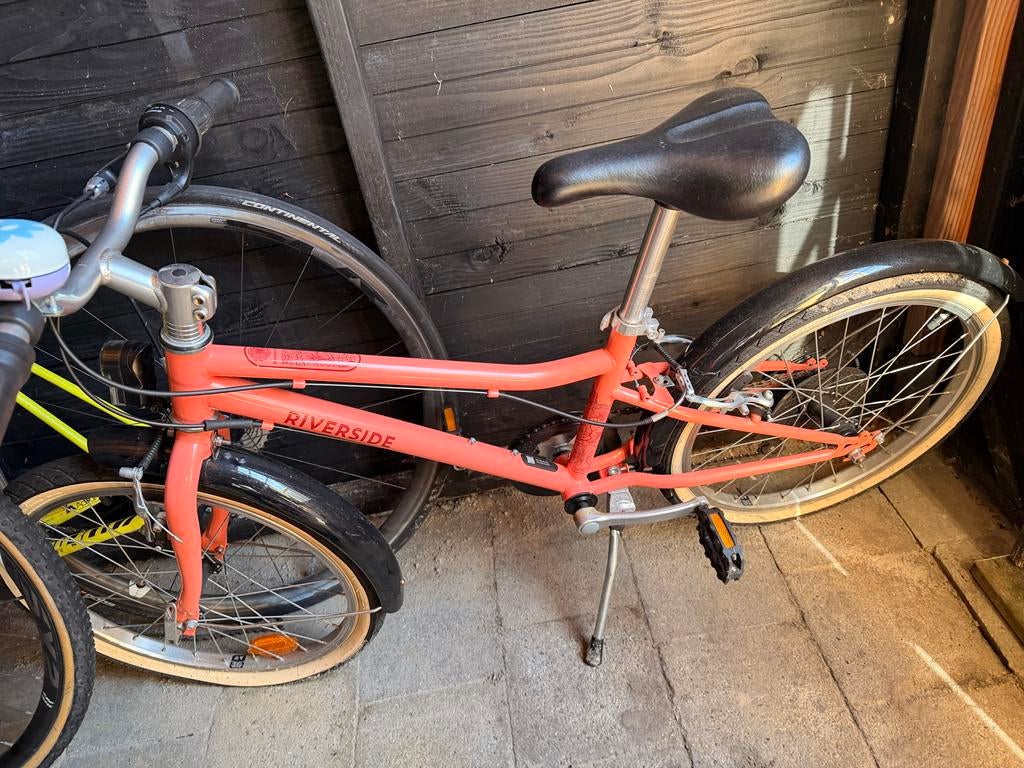 Decathlon Riverside meisjesfiets, Ophalen, Gebruikt, 20 inch, Handrem