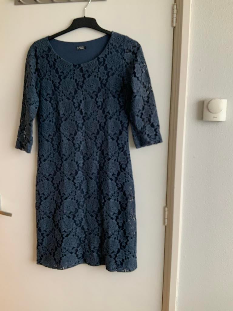 SJIEKEJURK:KANT:BLAUW VOERING: MAAT:L Van:NO MAN’S Land 4,00, Blauw, Maat 42/44 (L), Ophalen of Verzenden, Gedragen