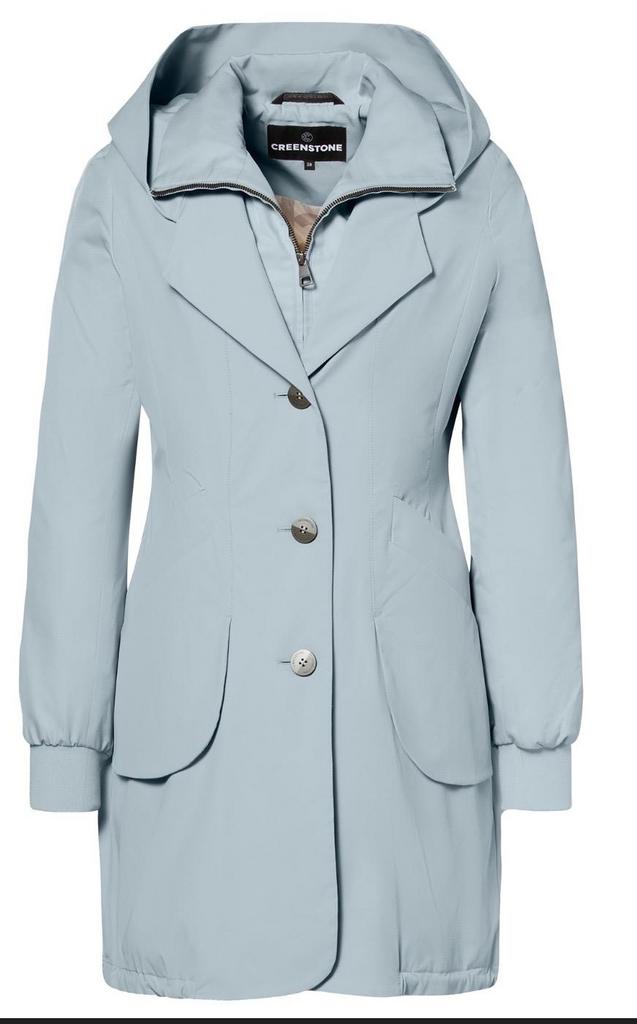 Creenstone Evelyn lente/zomer jas salty blue maat 36 NIEUW, Ophalen of Verzenden, Nieuw, Maat 36 (S), Blauw