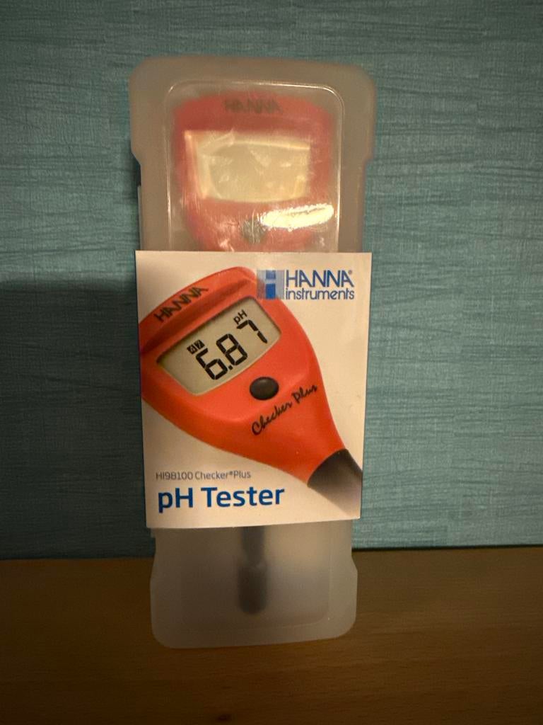 Hanna Instruments HI98100 Checker Plus pH Tester, Doe-het-zelf en Verbouw, Meetapparatuur, Verzenden, Zo goed als nieuw, Overige meters