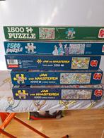 5 legpuzzels Jan van Haasteren, Ophalen, 500 t/m 1500 stukjes, Zo goed als nieuw, Legpuzzel