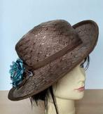 Bruine hoed maat 56/57, Ophalen of Verzenden, Zo goed als nieuw, 56 of 57 cm (M, 7 of 7⅛ inch), Hoed