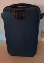 Samsonite Handbagage Koffer - Donkerblauw, Wieltjes, Gebruikt, 50 tot 60 cm, Hard kunststof
