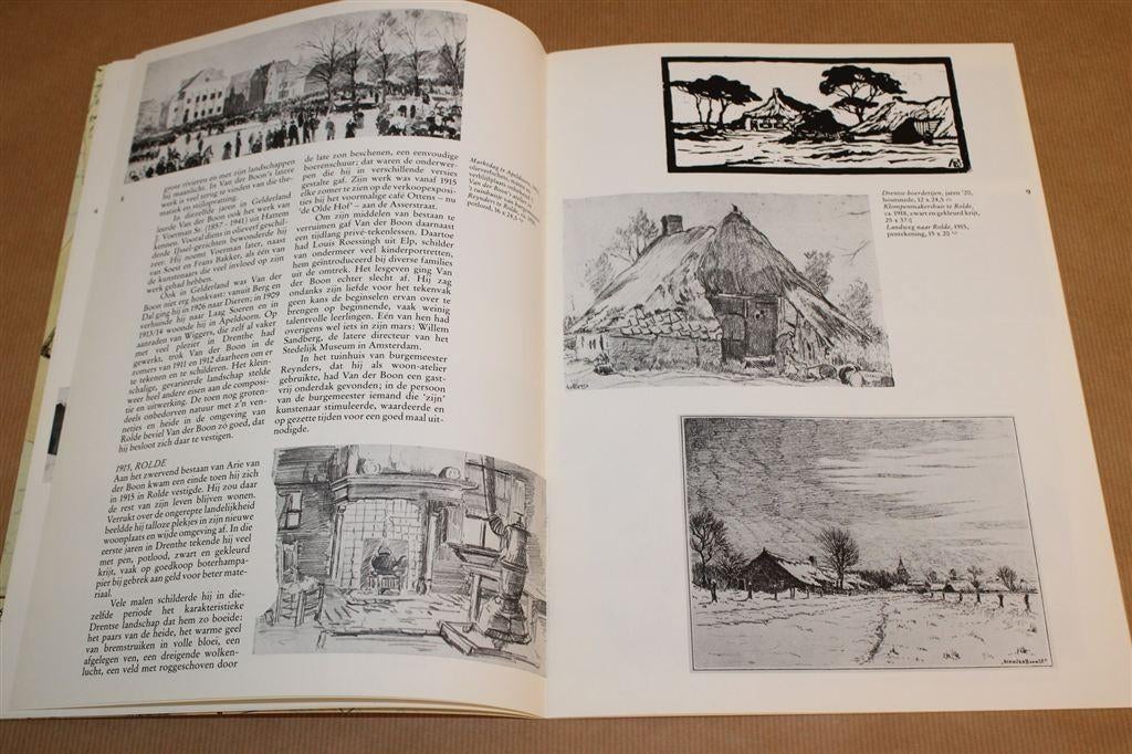 Arie van der Boon. Schilderijen/tekeningen/grafiek., Ophalen of Verzenden, Gelezen