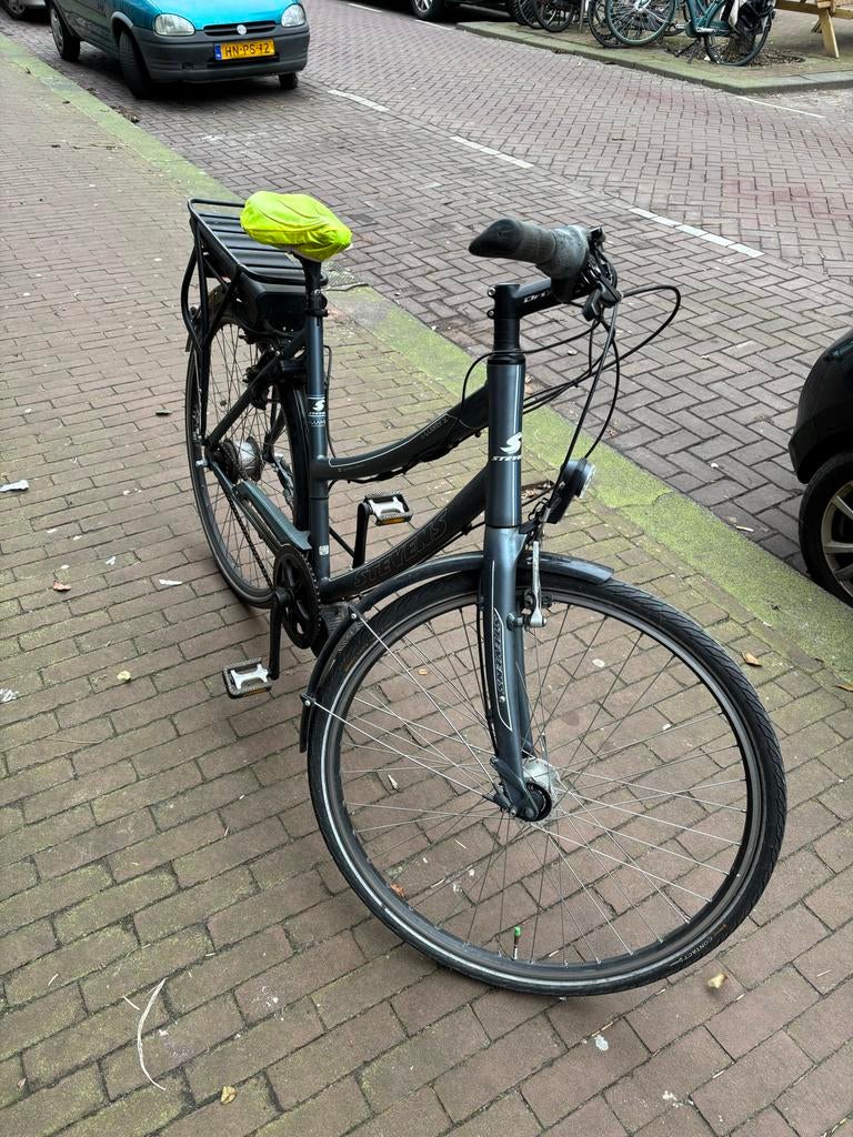 Nette Stevens elektrische damesfiets, 7 versnellingen, Fietsen en Brommers, Elektrische fietsen, Gebruikt, Overige merken, 51 tot 55 cm